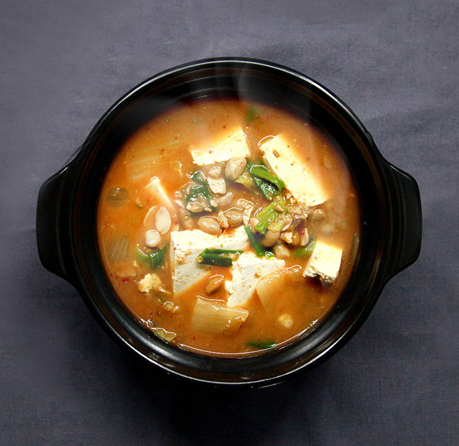 반찬오름 청국장찌개 (800g) 100%국산콩 직접 띄운 구수한 맛 : 반찬오름