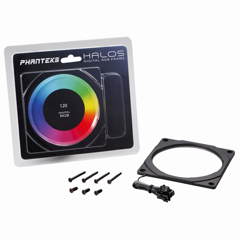 (주)근호컴 [Phanteks]HALOS DIGITAL RGB FAN FRAMES 120MM : 근호컴