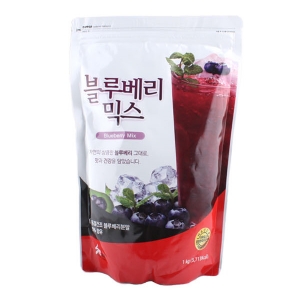 파우더 세미 블루베리믹스에이드 1kg 유통기한 10월까지 : 카페 아울렛