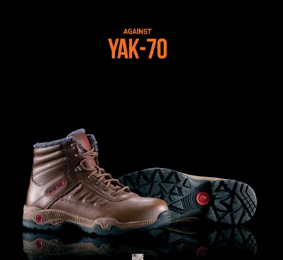 (YAK-70) 블랙야크 방한화 6인치 끈 240-290mm / 단종 모델 : 프라임pns