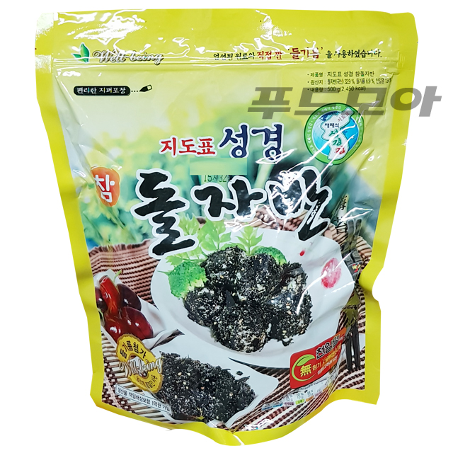 지도표 성경 참 돌자반 500g / 김자반 성경식품 : 푸드모아