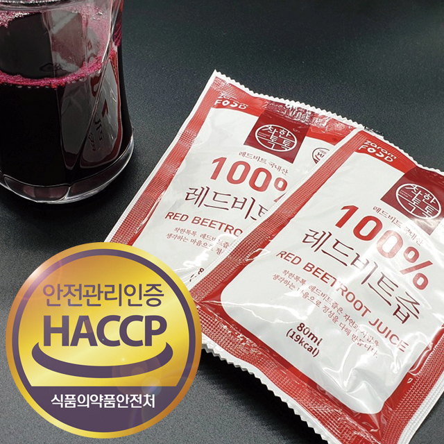 착한톡톡 레드 비트즙 80ml 30포 : 자람푸드
