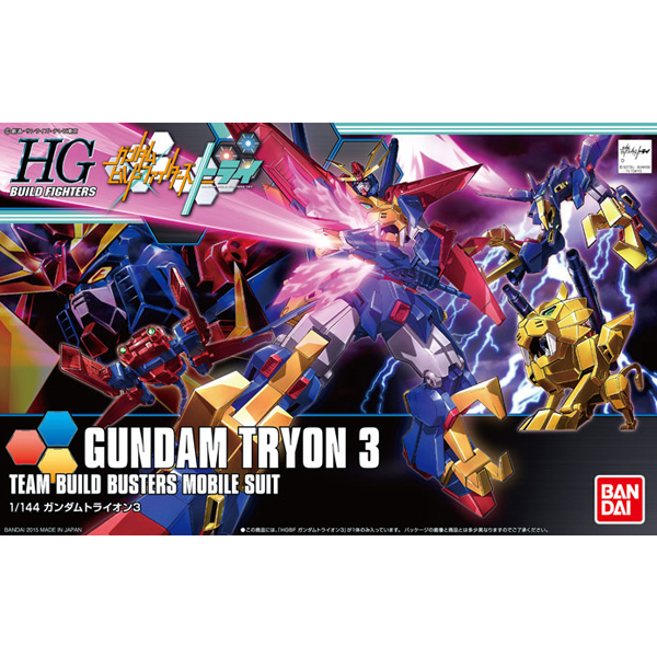 HG 건담 트라이온3 1/144 - 기동전사 건담 빌드 파이터즈 : G2 CUBE