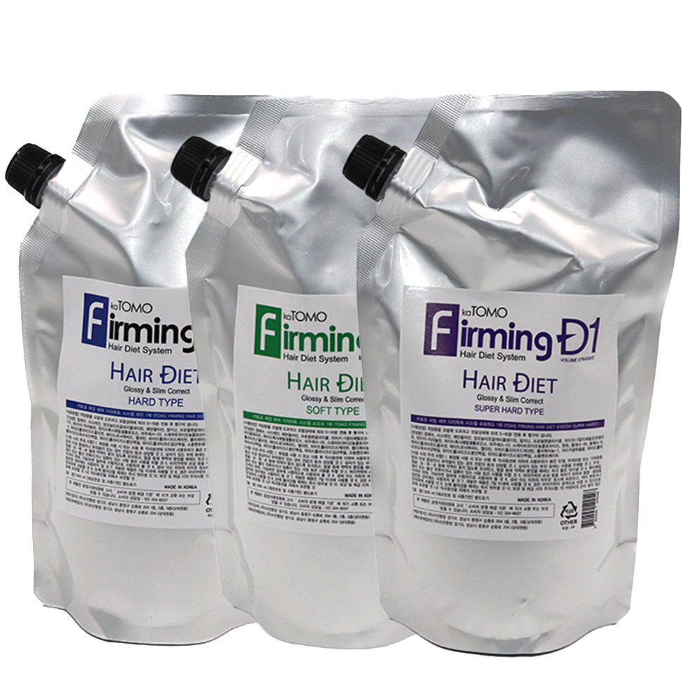 토모 퍼밍 DIET 매직약 스트레이트 500ml 1,2제 각 500ml : 헤어오시