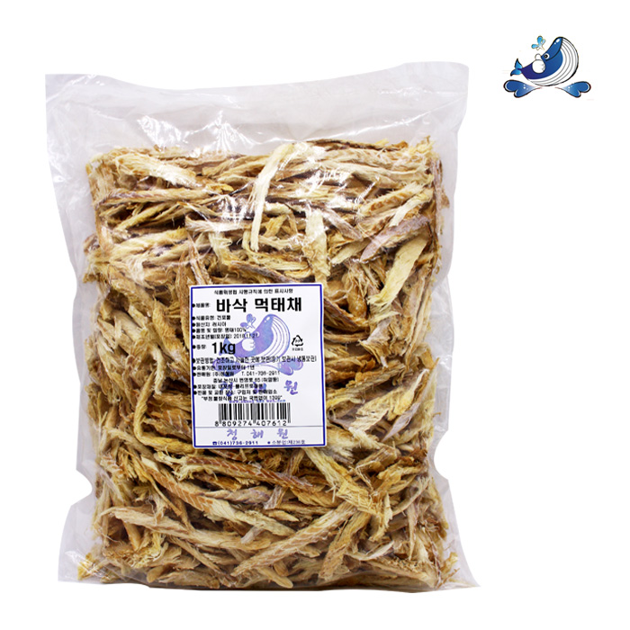 먹기 좋게 손질한 먹태채로만 1kg : 청해원