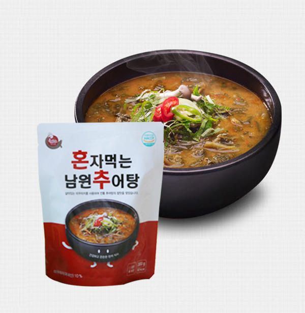 혼자먹는 추어탕 (300g)-10팩 (선물박스포장) 남원추어탕 : 씨위드마켓