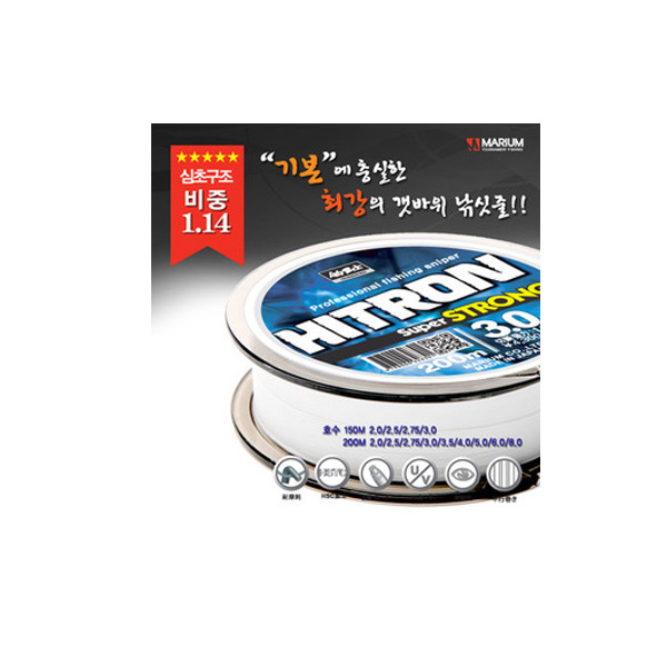 조무사 히트론 슈퍼스트롱 조무사원줄 : 모라낚시