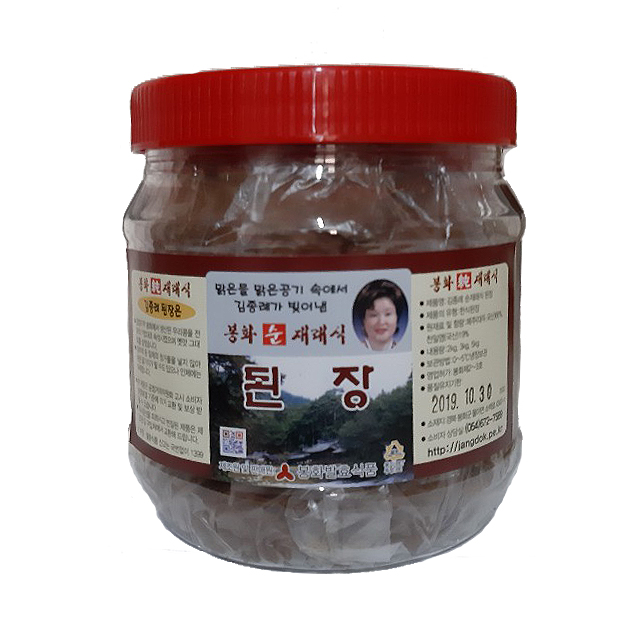 김종례 재래식된장 1kg : 김종례 재래식된장