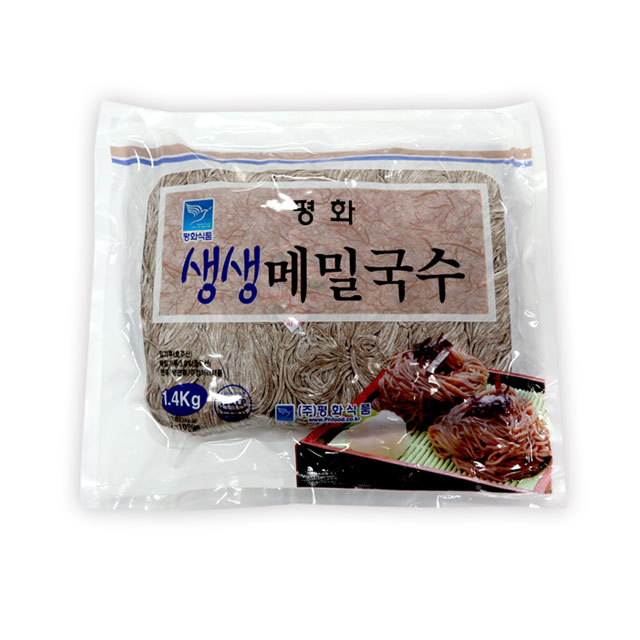 평화 생생메밀국수 1.4kg 2개 : 달인식자재마트