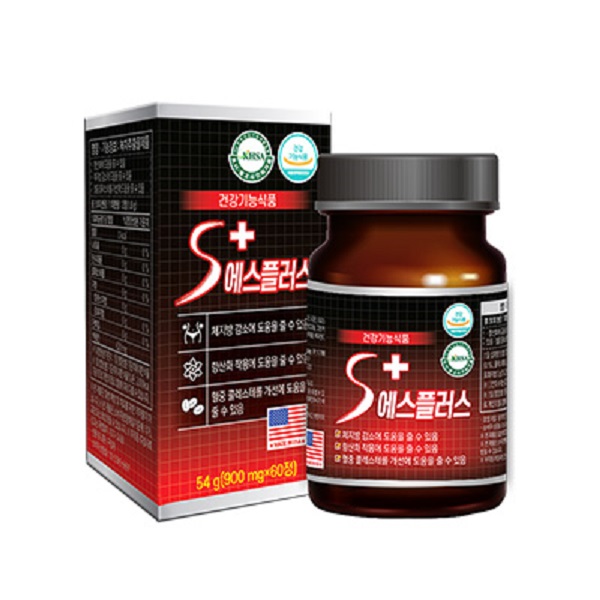 헤베니케  W 청색 에스플러스 S+ 900mg 60정 녹차 카테킨 체지방 다이어트 diet : 파라나시스