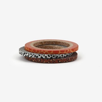 당일출고 Masking tape 3mm 3p - 03 Animal 마스킹테이프 꾸미기테이프 : 제이제이 브라더스