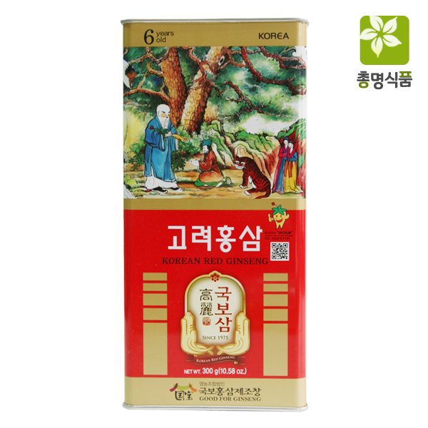 6년근 고려홍삼(양삼) 대지(19뿌리) 300g : 총명식품