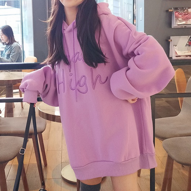 [무료배송]드림하이 여자 루즈핏 후드 티 : 티에스컴퍼니