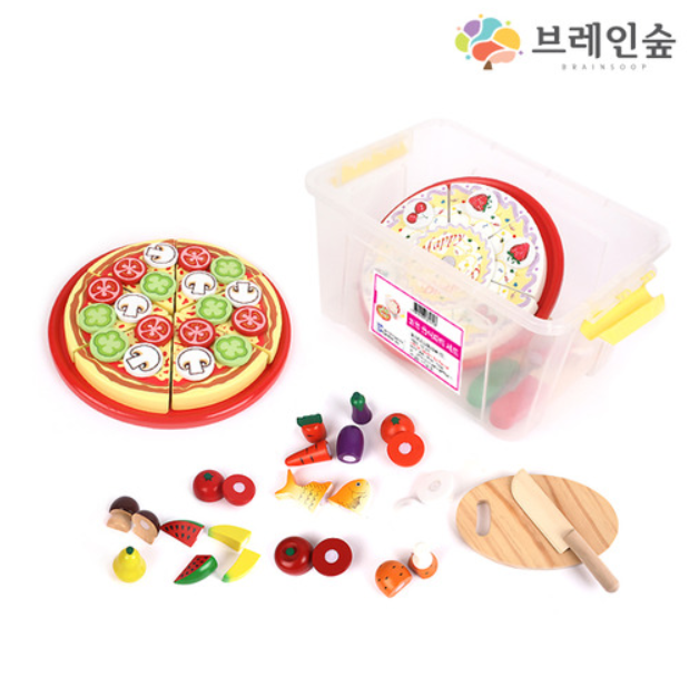 브레인숲 코코 생일파티 원목 소꿉놀이세트 / 역할놀이 원목교구 : 드림앤아이디어