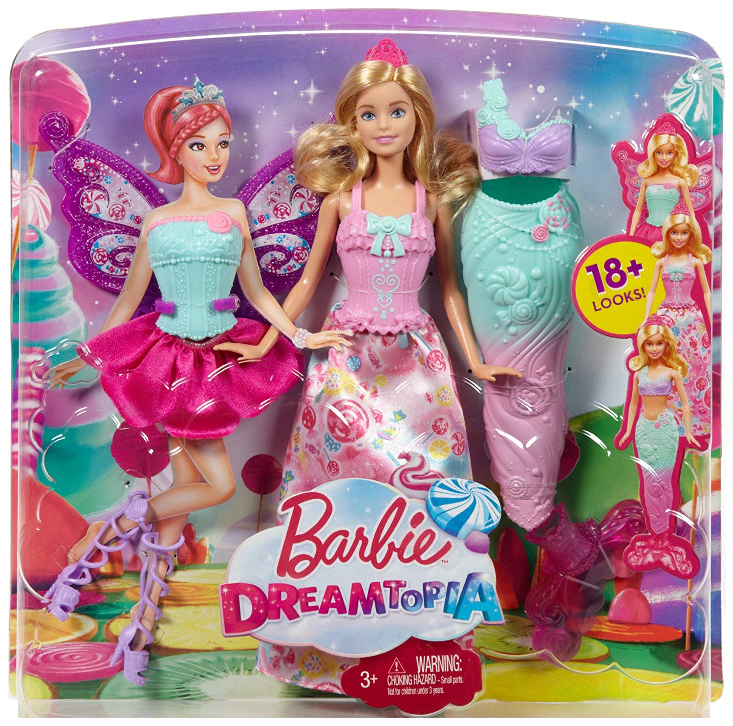 바비 인형 돌 드레스 드림토피아 요정 옷입히기 인어공주 Barbie Dreamtopia Fairytale Dress Up Doll : buybuy