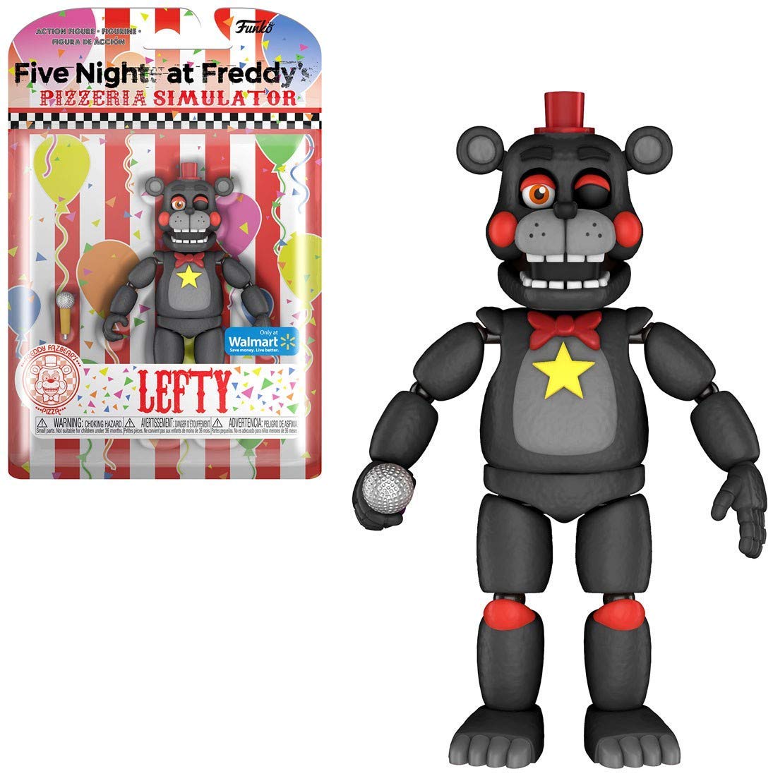94613 Five Nights at Freddys Pizza Simulator - Lefty Collectible Figure 프레디의 피자 시뮬레이터에서의 : 해외직구 글로마켓 B