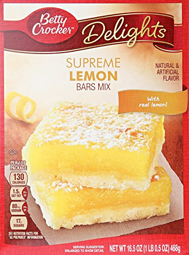 528774 Betty Crocker Delights Dessert Bar Mix Supreme Lemon, 16.5 Ounce Betty Crocker Deli : 해외직구 글로마켓 B