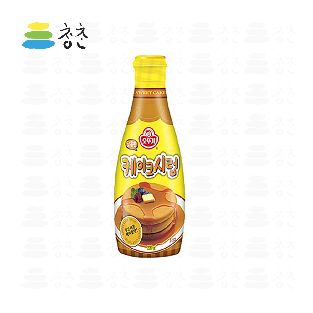 오뚜기 달콤한 케이크 시럽 220g : 청춘푸드몰