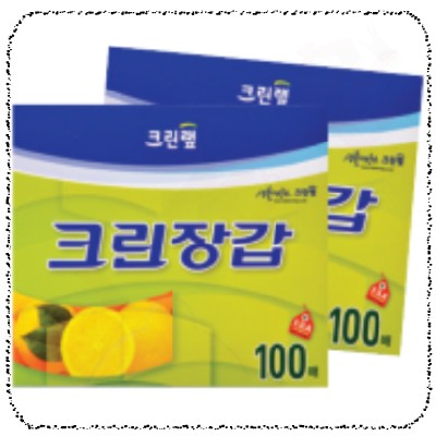 크린장갑 / 크린랩 / 100매입 / 위생장갑 : 더조은문구