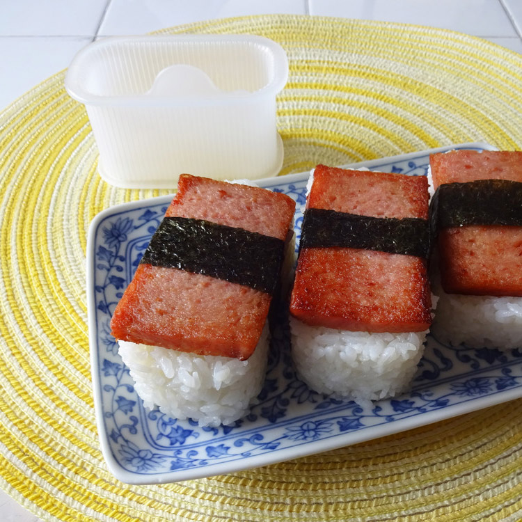 하와이안 무스비틀 스팸 초밥 소풍 김밥틀 사각김밥 만들기 : 헬로스마일리빙