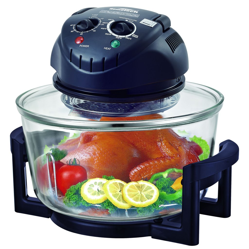 2724  Hometech HT-A11 12 Quart 1200W Halogen Infrared Tabletop Convection Countertop Cooki : 해피웰빙
