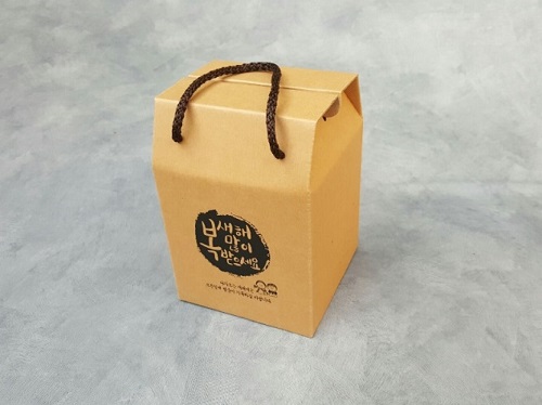 x W120mm x H130mm /KLB+씰크인쇄/ 설날박스 수제청 잡곡 고추장 된장 답례품 다용도 포장선물박스 : 신성박스컴퍼니