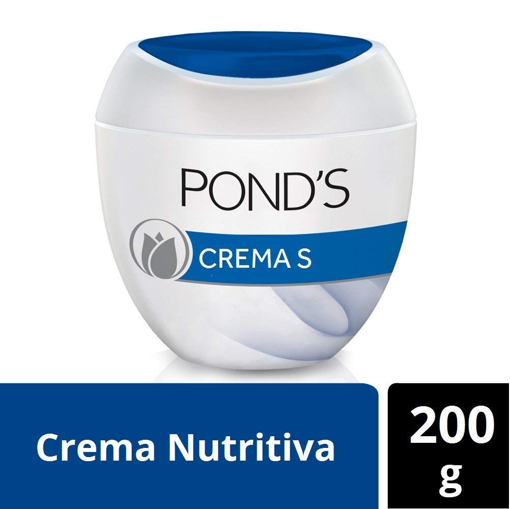 595520 Ponds Nourishing Moisturizing Cream, Crema S 200G 6.8 oz 연못의 영양 모이스춰 라이징 크림, Crema : 해피웰빙