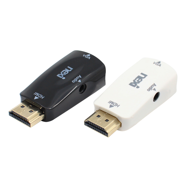 HDMI TO VGA 변환 젠더 컨버터 NX-GHV04 : 리버네트워크