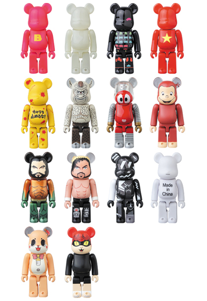 베어브릭 37탄 아티스트 픽셀 100% BEARBRICK Hermippe Pixel : 미스박의 아트날다