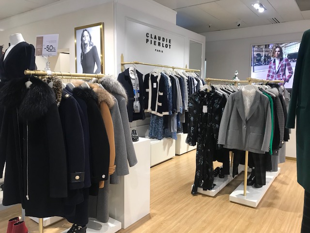 끌로디피에로 마시나 울 니트 셔츠넥 니트 스웨터 CLAUDIE PIERLOT MASSINA WOOL KNITTED SHIRT NECK SWEATER : AT SSONG