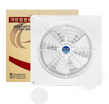 성은테크 에코윈드 ESV-250G 화장실환풍기 (수동개폐) : 힘펠환풍기