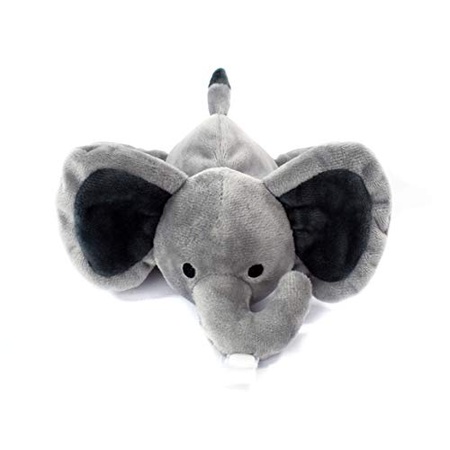KINREX Elephant Stuffed Plush Animal Baby Pacifier Holder for Babies - Soft Plush Toys for Newborn B : buying007