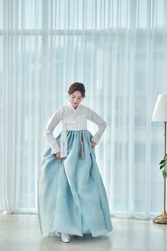 [대여] 예은-결혼식 하객 신부 혼주웨딩  여자한복대여 : 첫날한복