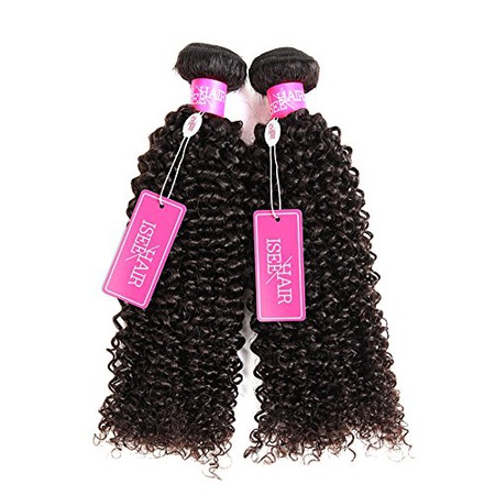 ISEE Hair 9A Grade Mongolian Kinky Curly Hair Extension Virgin Human Hair Weaving 3 Bundles Kinky Cu : buying007