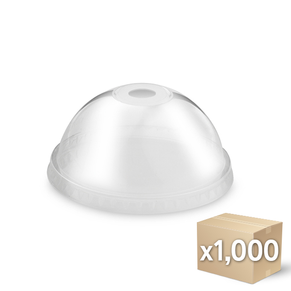 SNM 78파이 돔뚜껑 1000개 1박스 / 페트컵 아이스컵 돔리드 : 씨씨마트
