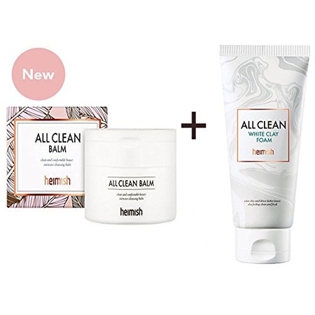 Heimish All Clean Oil Balm 120ml  White Clay Foam 150ml PROD20039744 : buying007