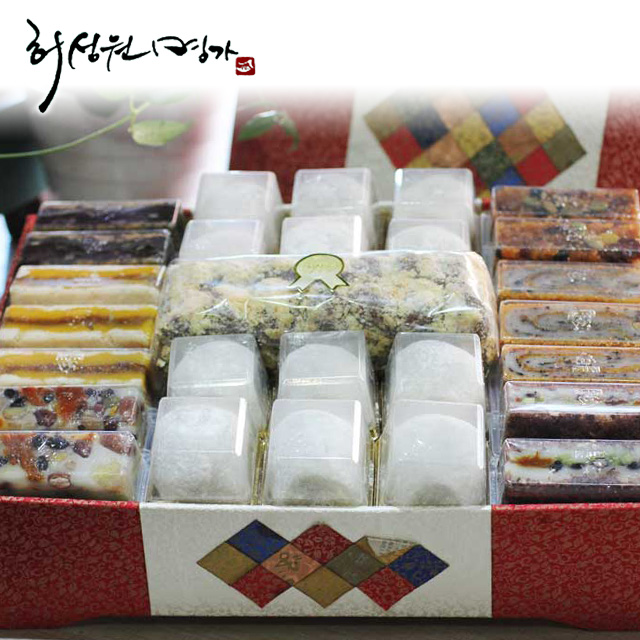 이바지떡 3호 모듬떡 약식 호박영양떡 팥영양떡 깨영양떡 흑미영양떡 선물용 거제떡집 : 허성원명가 떡집