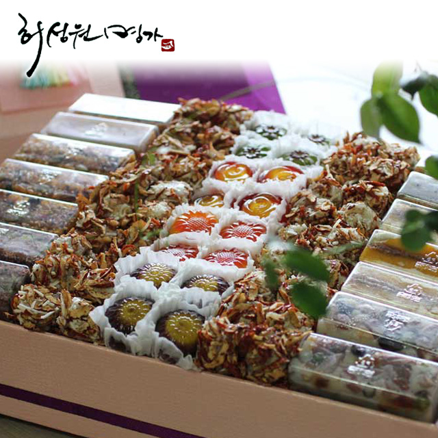 이바지떡 1호 영양떡 대추경단 꽃모찌 선물용 거제떡집 : 허성원명가 떡집