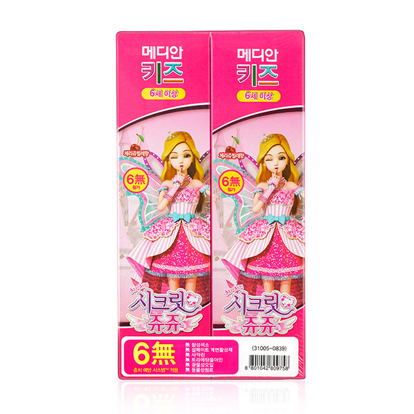메디안 시크릿쥬쥬치약체리쥬빌레 75G 2입 : 영매스뷰티