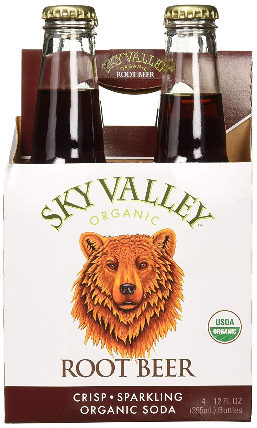 272677 Sky Valley Organic Root Beer, 12 Ounce pack of 4 스카이 밸리 유기농 루트 맥주, 340.2g 4 팩 : 해피웰빙