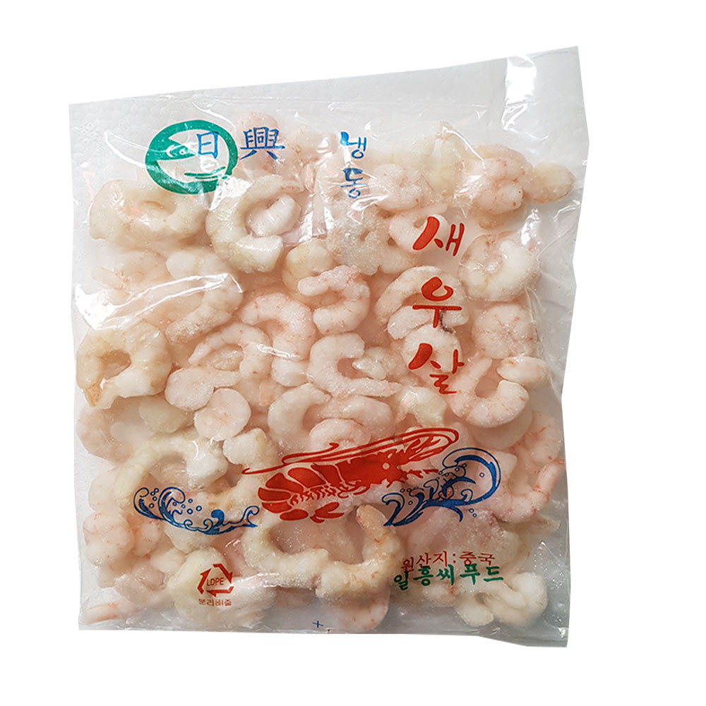 조은상사 홍새우살200g1봉 백새우살200g 71-90 흰다리새우살 탈각새우 새우볶음밥 : 조은푸드