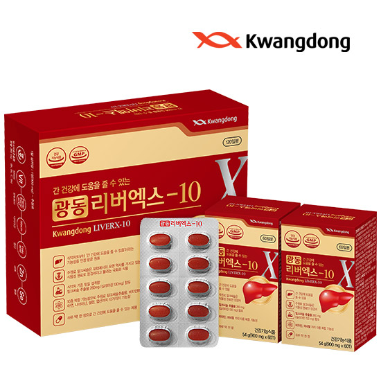 광동 리버엑스-10 밀크씨슬 4개월분 120정 간건강 간에좋은 영양제 : 조아팜몰