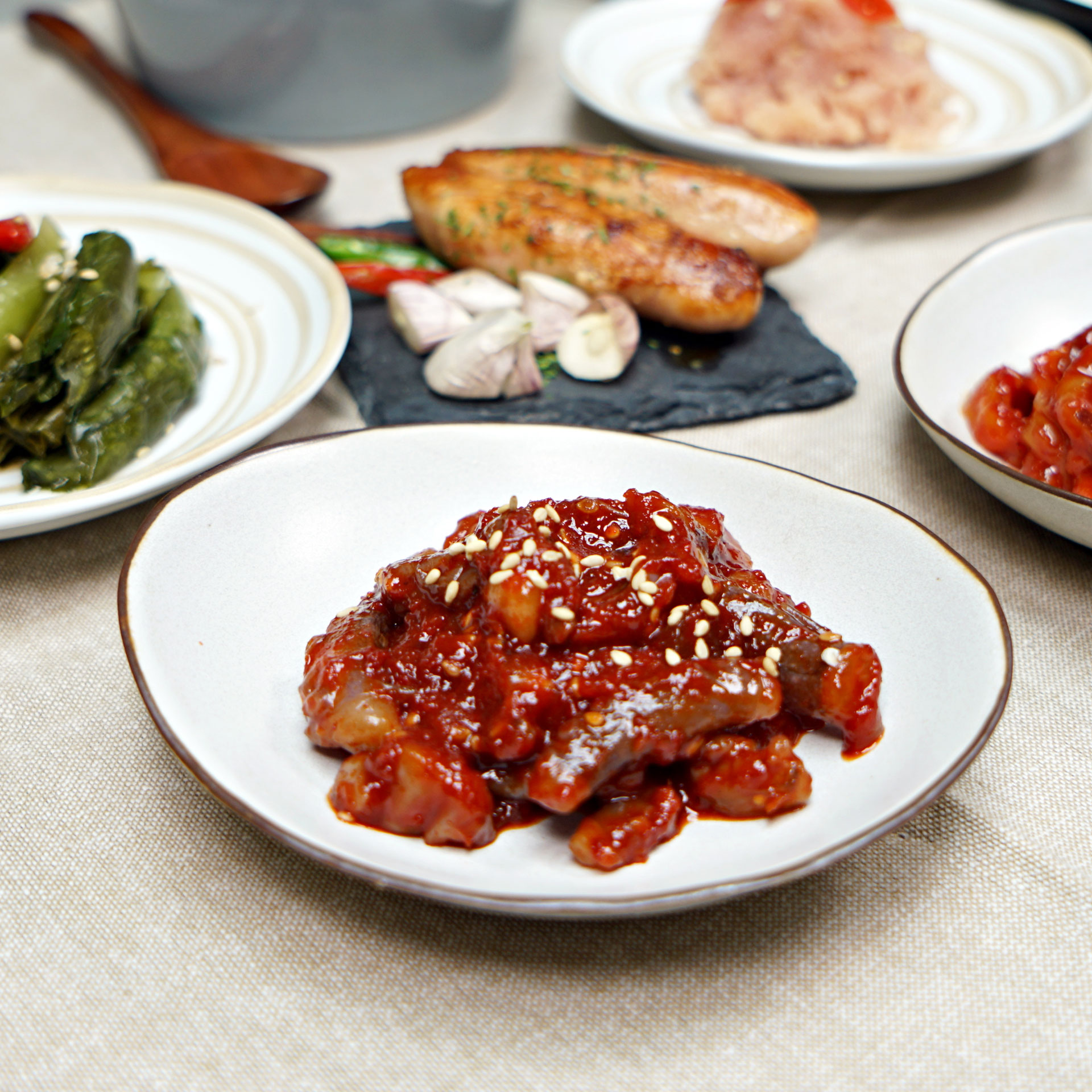 큰손식당 강경 최상급 낙지젓갈 500g 강경손가네젓갈 : 좋은상품발굴단