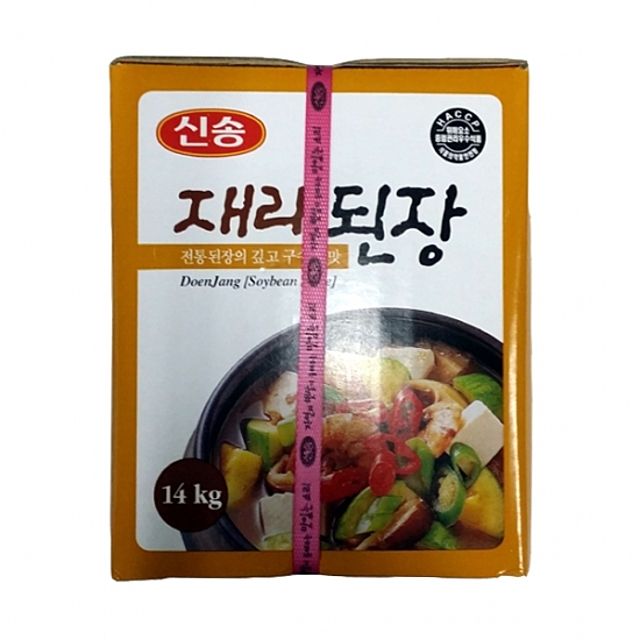 신송 된장 ( 재래식 14Kg) X 1 업소용 식당 대용량 : PCH