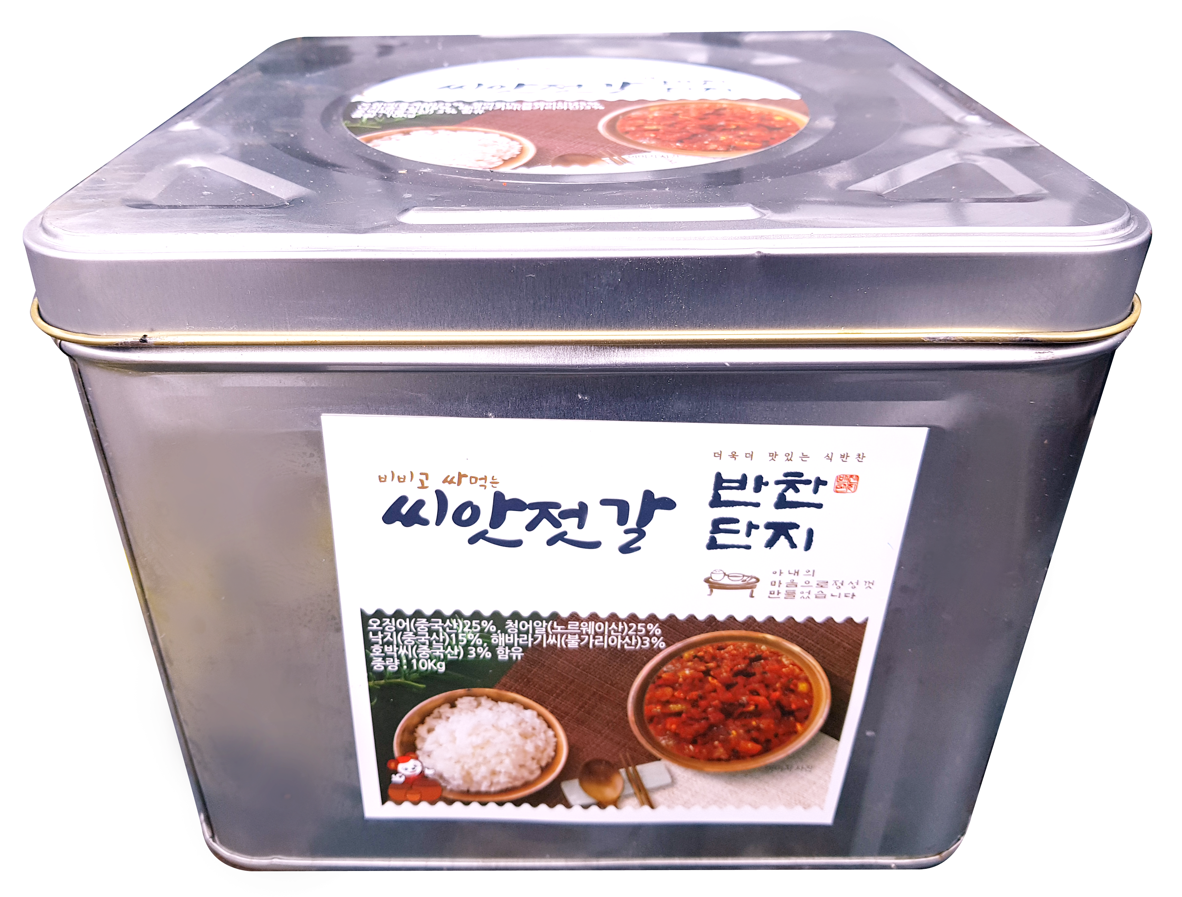[다조아]  쫄깃쫄깃 씨앗젓갈 업소용 ( 10kg ) : 준스푸드시스템