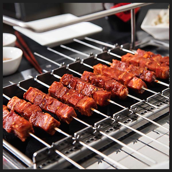 양고기 양갈비 양꼬치 구이 램 lamb 미트 파르텔 벽지 시트지 롤스크린 유리 : 으뜸데코