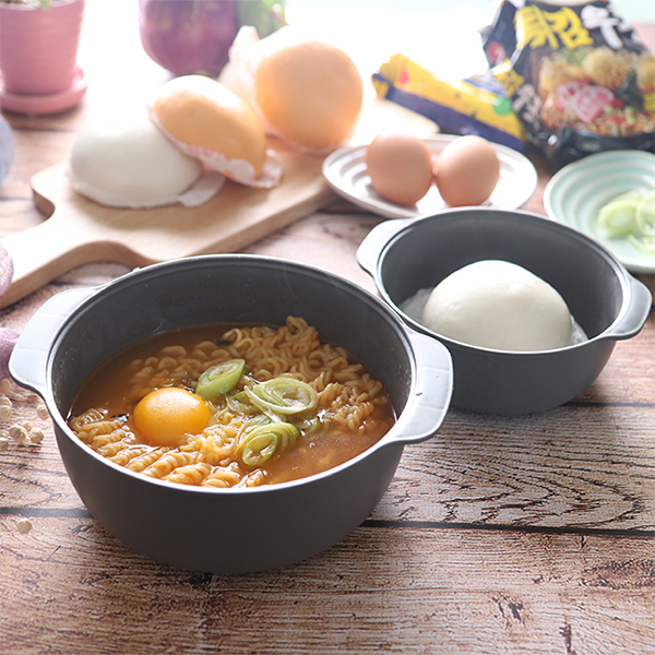 1+1 전자렌지 용기 찜기 전자렌지 라면용기 : 니드산업개발