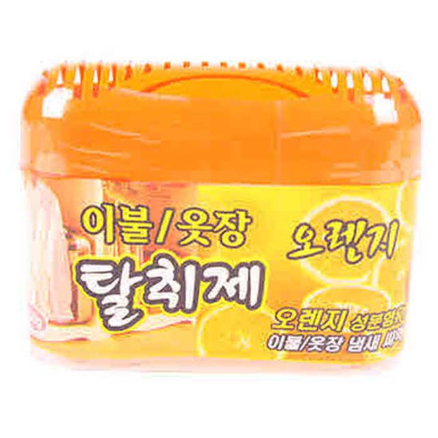 이불 옷장탈취제 /방충제 냄새제거 악취방지 드레스룸 의류 오렌지, 150g, 1개 : 스카이리더