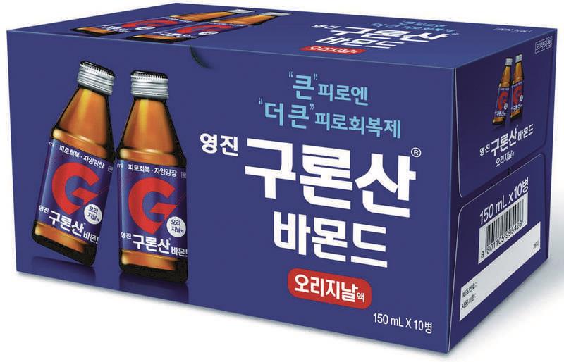 영진 구론산 바몬드 오리지날 / 스파클링 150ml  자양강장제 박카스 피로회복제 에너지음료D 핫식스 : 파파쉐프
