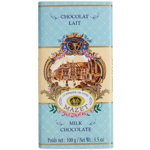 [Mazet] 마제 밀크 초콜릿 (프랑스) / Tablette de chocolat au lait extra - 100g : 데파리지엔느